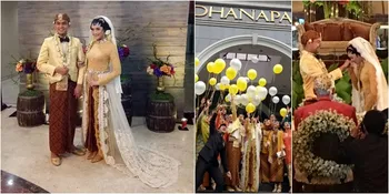 FOTO: Akad Nikah Ridwan Ghani - Aditya Putri, Syahdu Tapi Seru