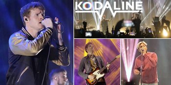 FOTO: Aksi Spektakuler Kodaline Guncang Panggung Istora Senayan