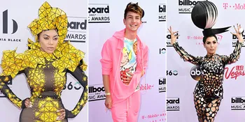 FOTO: Artis Bergaun Terburuk di Billboard Awards, Bikin Melongo!