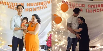 FOTO: Baby Shower, Tiffany Orie - Jevier Justin Selalu Romantis