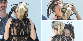 FOTO: Bak Suami Istri, Jaden Smith & Pacar Ciuman Bibir Mesra