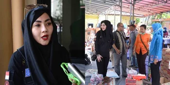 FOTO: Bantu Korban Bencana Kebakaran, Ini Aksi Sosial Ade Fitrie
