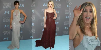 FOTO: Battle Gaun Mewah di Red Carpet Critic's Choice Awards 2016