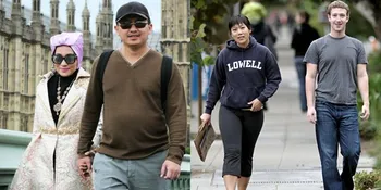 FOTO: Beda Penampilan Istri Bos First Travel Vs Bos Facebook