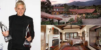 FOTO: Bergaya Spanish, Ini Penampakan Rumah Unik Ellen DeGeneres