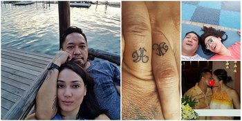 FOTO: Bersandar - Kembaran Tato, Feby Febiola & Suami Makin Mesra