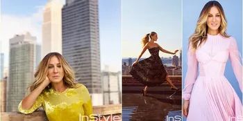 FOTO: Bikin Terpana, Sarah Jessica Parker Pakai Gaun Ala Princess