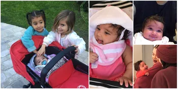 FOTO: Bulu Mata Lentik, Cantiknya Baby Dream Putri Rob Kardashian