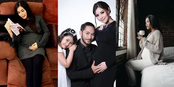 FOTO Bumil Cantik, Metha Yunatria Pamer Baby Bump Kehamilan Kedua