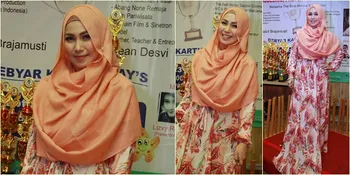 FOTO: Busana Syar'i Ala Puput Melati, Cantik & Anggun Banget!