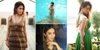 FOTO: Cantik Berbikini, Vicky Kakak Bunga Zainal Hot Menggoda!