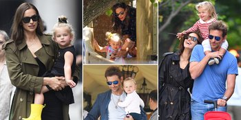 FOTO: Cantiknya Lea, Anak Irina Shayk & Bradley Cooper yang Jarang Terekspos