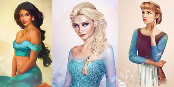 FOTO: Cantiknya Princess Disney di Dunia Nyata, Bikin Meleleh!