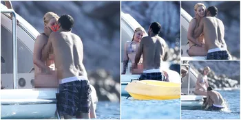FOTO: Cium Bibir - Leher, Iggy Azalea Mesra Dengan Mantan Khloe K