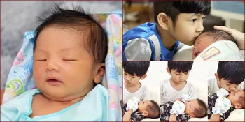 FOTO: Daffa Sofa Punya Adik Bayi, Gantengnya Kelewatan!