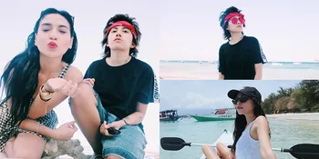 FOTO: Dera Idol & Yuniza Icha ke Lombok, 'Ganteng' dan Hot Cantik