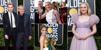 FOTO: Deretan Bintang Papan Atas Hollywood di Red Carpet Golden Globes 2019