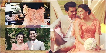 FOTO: Detail Gaun Nikah Ratu Anandita, Cantik di Garden Party!