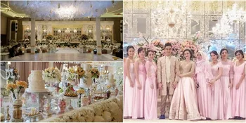 FOTO: Detail Mewah Pernikahan Tommy Rumengan, Serba Rose Gold!