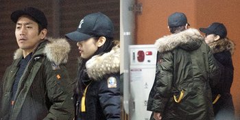 FOTO: Detik-Detik Eric Shinhwa Tertangkap Kencan Dengan Na Hye Mi