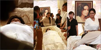 [Foto] Disemayamkan, Kepergian Rae Sita Supit Menyisakan Air Mata