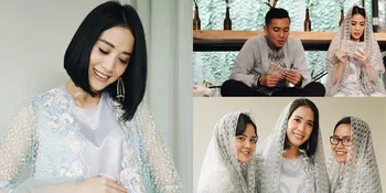 FOTO: Fanny Fabriana Tampil Cantik di Pengajian 4 Bulan Kehamilan