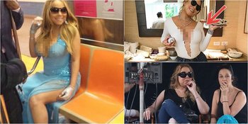 Foto-Foto & Kelakuan 'Memalukan' Mariah Carey, Bikin Ngakak
