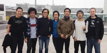 Foto-Foto d Masiv Saat Tiba di Dublin