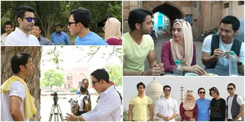 Foto-Foto di Balik Layar Sinetron Shaheer Sheikh di India, Seru!