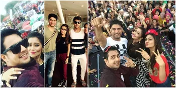 Foto-Foto Jumpa Fans 'Uttaran' di Yogyakarta, Basah Diguyur Hujan