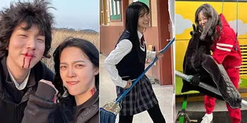 Foto-Foto Kim Sejeong di Lokasi Syuting 'THE UNCANNY COUNTER 2', di Drama Galak Aslinya Cute Banget
