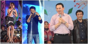 Foto-Foto Konser Tahun Baru 2016, Ahok Duet Dengan Zaskia Gotik
