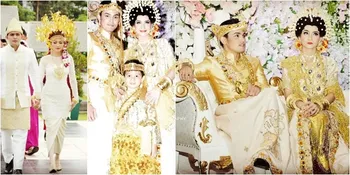 Foto-Foto Pernikahan Alessia Cestaro - Ahmad Affandy, Romantis