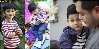 Foto-Foto Si Kecil Daffa Sofa - Seleb Instagram Yang Super Tampan
