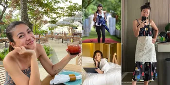 Foto-Foto Sigi Wimala yang Tetap Cantik Meski Tanpa Makeup dan Dandan Sporty Jelang Usia Kepala 4