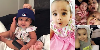 Foto-Foto Terbaru Dream Kardashian, Makin Lucu Berambut Keriting