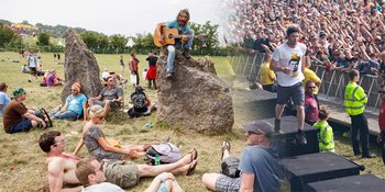 Foto-Foto Unik Ini Hanya Ada di Glastonbury Festival