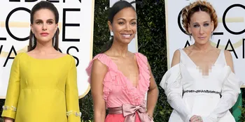 FOTO: Gagal Cantik, 12 Artis Dengan Gaun Terburuk di Golden Globe