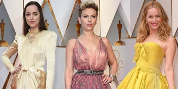 FOTO: Gagal Keren, Inilah 11 Artis Bergaun Terburuk di Oscar 2017