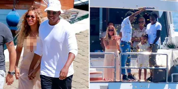 FOTO: Gandengan Saat Liburan, Beyonce & Jay Z Penuh Kebahagiaan