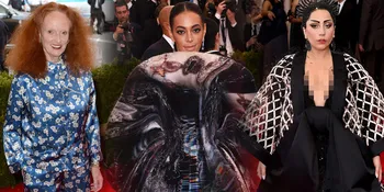 FOTO: Gaun Terburuk di Met Gala 2015, Dari Ubur-Ubur Hingga Piama