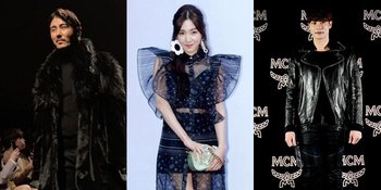 FOTO: Gemerlap Mewah Bintang-Bintang Korea di Seoul Fashion Week