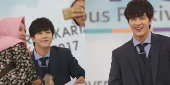 FOTO: Hadiri Event di Jakarta, Thunder Eks MBLAQ Berjas Ganteng