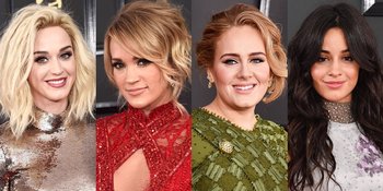 FOTO Hadiri Grammy 2017, Make-up Para Seleb Ini Beri Kesan Glamor