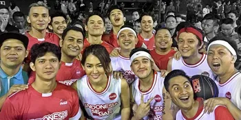 FOTO: Happy Ballers, Klub Basket Selebriti Motivator Hidup Sehat