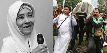 FOTO: Haru, Komunitas Ojek Online Ikut Antar Kepergian Laela Sari