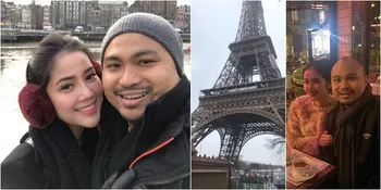 FOTO Honeymoon Tistha Nurma - Afif Kalla, Romantis Keliling Eropa