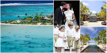 FOTO: Indahnya Pulau Pribadi Tempat Pippa Middleton Bulan Madu