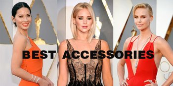[FOTO] Ini Dia Parade Aksesoris Terbaik Dari Para Aktris di Oscar