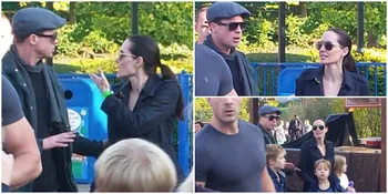 FOTO: Inikah Bukti Angelina Jolie & Brad Pitt Tak Harmonis?